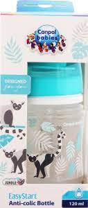Канпол FOR KIDS Canpol anti-colic bottle `Jungle` 120ml #4347